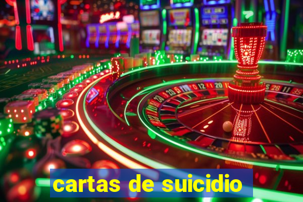 cartas de suicidio